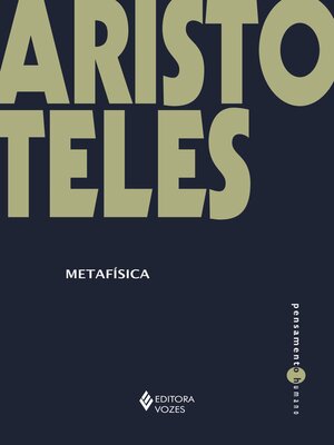 cover image of Metafísica